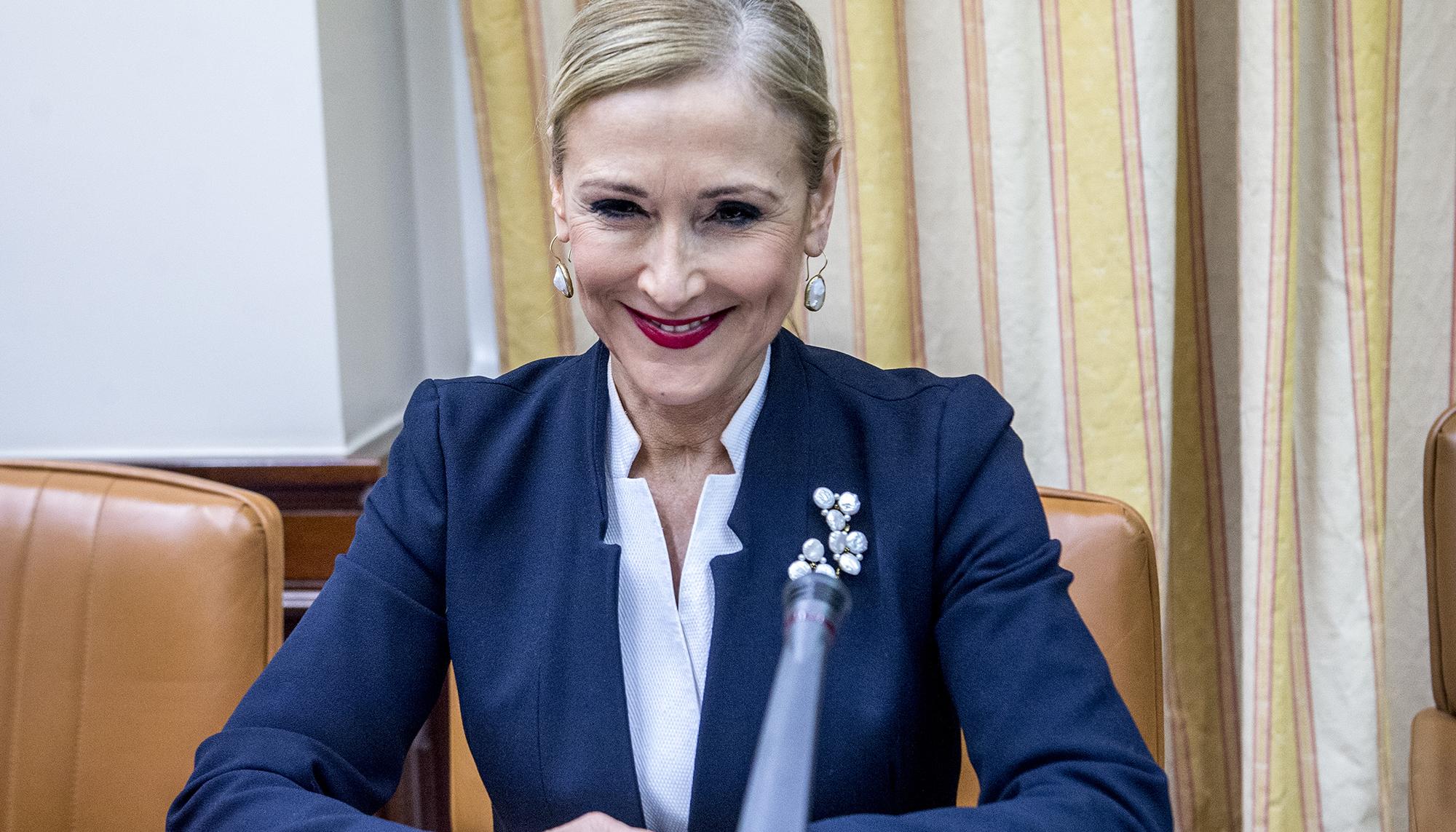 Cristina Cifuentes en el Congreso.
